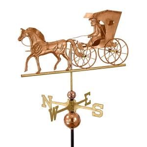 Good Directions Polished Copper Country Doctor Weathervane 548P