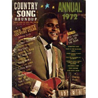Country Song Roundup Annual 1972~Charley Pride Cover Books