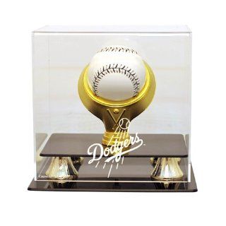 Los Angeles Dodgers MLB Single Baseball Gold Ring Display   CAS MLB 205 EL LAD  Sports Related Display Cases  Sports & Outdoors