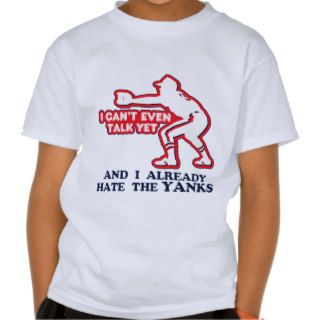 Hate Yankees Baby Shirts