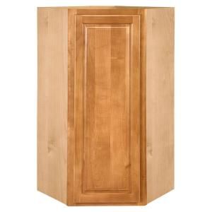 Home Decorators Collection Assembled 24x30x24 in. Wall Angle Corner Cabinet in Woodford Cinnamon DISCONTINUED WA2430L WCN