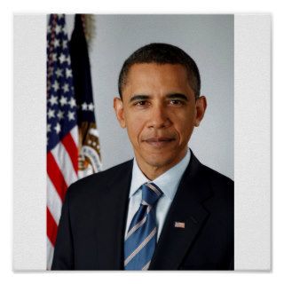 President Obama, Official Portrait Posters