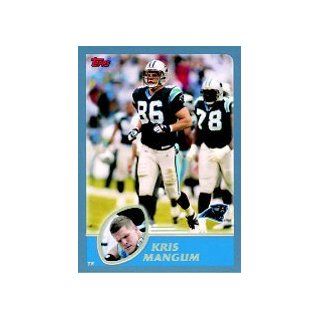 2003 Topps #232 Kris Mangum RC Sports Collectibles