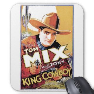 Tom Mix   King Cowboy Mousepad