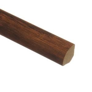 Zamma Cleburne Hickory/Distressed Brown Hickory 5/8 in. Height x 3/4 in. Wide x 94 in. Length Laminate Quarter Round Molding 013141525