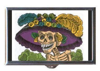 POSADA DAY OF THE DEAD CATRINA COLOR Coin, Mint or Pill Box 