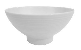 CAC China SHA 45 Sushia 5 7/8 Inch Super White Porcelain Rice Bowl, Box of 36 Kitchen & Dining