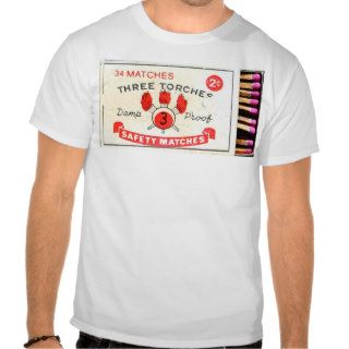 Collection “Safety Matches”   Three Torches T shirt