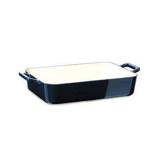 Emeril by All Clad EC8641 Enamel Cast Iron Oven Safe Enameled 9 x 13 Deep Dish Baker / Lasagna Pan Cookware Kitchen & Dining