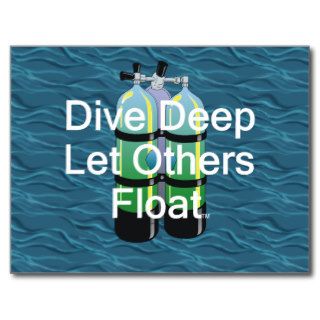 TOP Scuba Diving Postcards