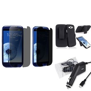 BasAcc Car Charger/ Holster/ Protector for Samsung Galaxy S III/ S3 BasAcc Cases & Holders