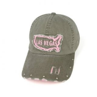 Limited Edition Decoration Cap Unisex Las Vegas USA Map Patch Cap Olive One Size at  Mens Clothing store