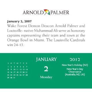 2012 Arnold Palmer Golf 365 Daily Thoughts And Inspirations calendar Perfect Timing   Avalanche 9781606777442 Books