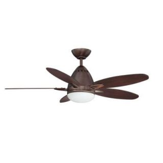 Designers Choice Collection Navaton 44 in. Oil Brushed Bronze Ceiling Fan AC19344 OBB