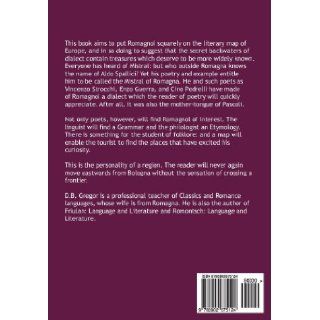 Romagnol Language and Literature D. B. Gregor 9780902675124 Books