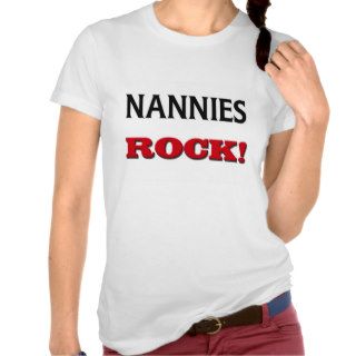 Nannies Rock T shirts