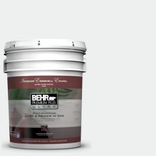 BEHR Premium Plus Ultra 5 gal. #1857 Frost Eggshell Enamel Interior Paint 275005