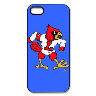 Cool NCAA Series Louisville Cardinals Smooth Back Proctive Custom Case Cover for iPhone 5   1391024 Cell Phones & Accessories