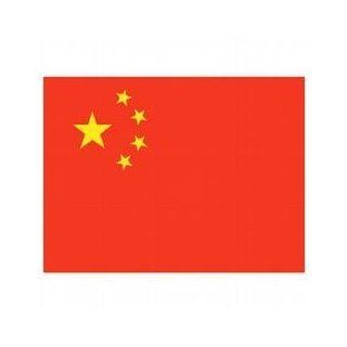 China Flag Decal (2 3/8 in x 4 in) Adhesive   Wall Decor Stickers