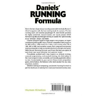 Daniels' Running Formula 3rd Edition Jack Daniels 9781450431835 Books