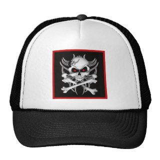 Death's Skull and Crossbones Hat