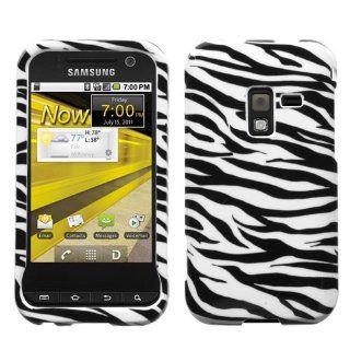 Design Hard Protector Skin Cover Cell Phone Case for Samsung Conquer 4G D600 Sprint   Zebra Cell Phones & Accessories