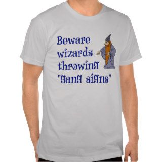 Wizard "Gang Signs" Tee Shirts