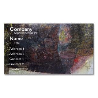 Abstract Landscape of Potosi Bolivia 30.3x23.6 Business Card Templates