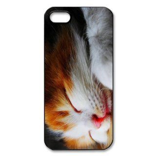 Custom Because Cats Personalized Cover Case for iPhone 5 5S LS 248 Cell Phones & Accessories