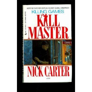 Killmaster #228/ Killing Games Nick Carter 9780515091120 Books