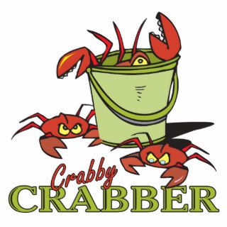design for a crabby crabber photo cut outs