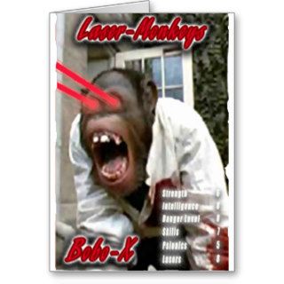 Laser Monkey   Bobo X Cards