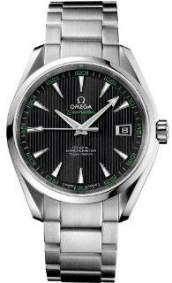 Omega Aqua Terra Chronometer Black Dial Stainless Steel Mens Watch 231.10.42.21.01.001 Omega Watches