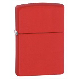 Zippo Red Matte Lighter   233 Sports & Outdoors