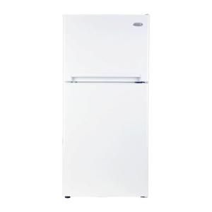 Haier 8.1 cu. ft. Top Freezer Refrigerator in White HRF08WNDWW