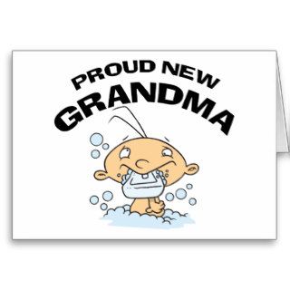 Proud New Grandma Cards