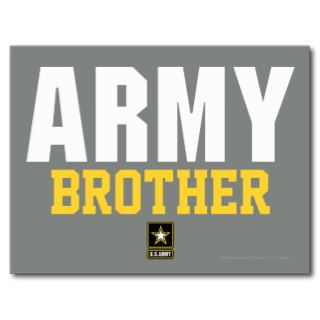 Personalized Army Design Postcard