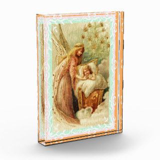 Lullaby Vintage Angel and Child Christmas Card Awards