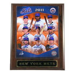 2011 New York Mets Plaque Baseball
