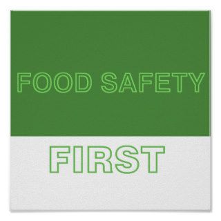 FOOD SAFETY FIRST PRINT