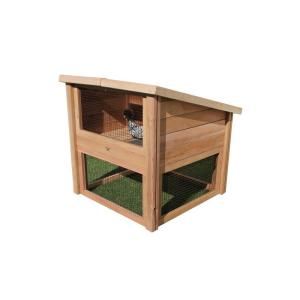 Gronomics 45 in. L x 45 in. W x 48 in. H Chicken Coop Pet Cottage CCPC 45 45