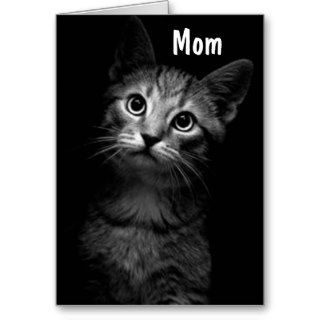 MEOW MOM LOVE U ON MOTHER'S DAY CARD
