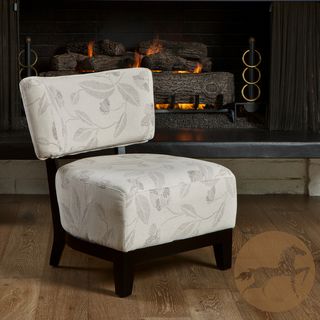Christopher Knight Home Davide Embroidered Beige Fabric Accent Chair Christopher Knight Home Chairs