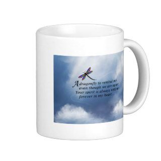 Dragonfly  Memorial Poem Coffee Mug