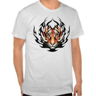 Tribal Tiger tattoo tshirt