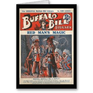 Original Buffalo Bill Library No. 439 Greeting Card