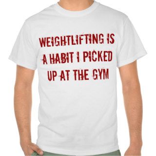 Pick Up Weightlifting Tshirt