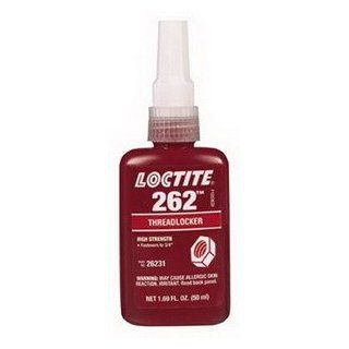 Loctite Threadlocker 262, High Strength, 50 ml Bottle Threadlocking Adhesives