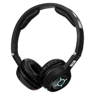 Sennheiser On the Ear Wireless Travel Headphones   Black (MM450X)