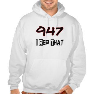 I Rep That 947 Area Code Hoodie